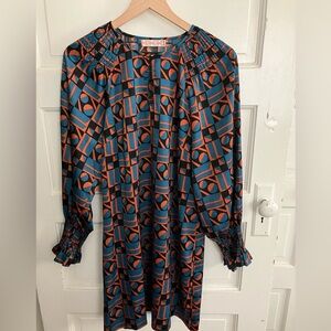 Bell Sleeved Mini Dress